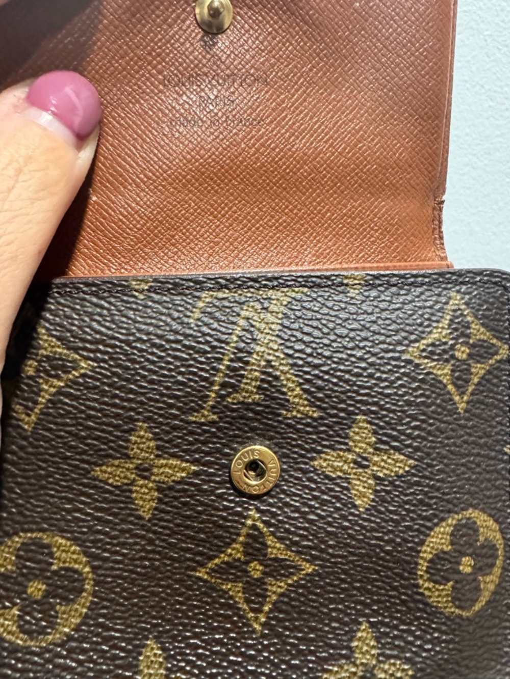 Louis Vuitton Monogram Canvas Vintage Snap Wallet - Picture 5 of 12